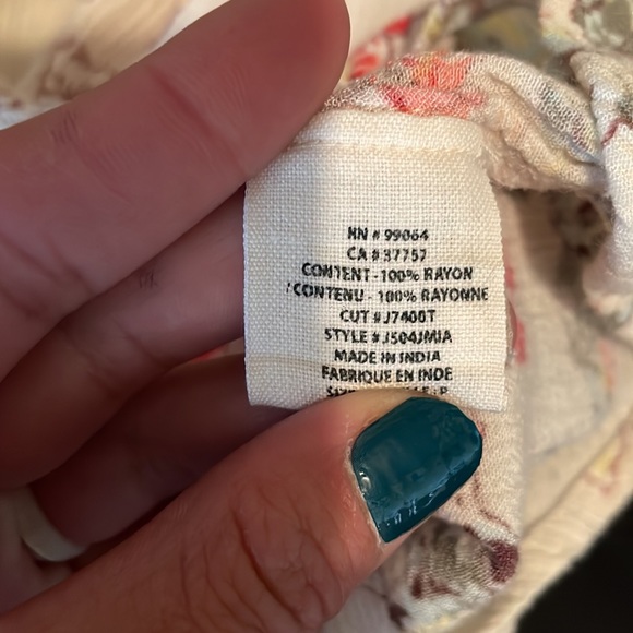 BILLABONG Mi Amore Floral Off The Shoulder Top - Picture 6 of 9